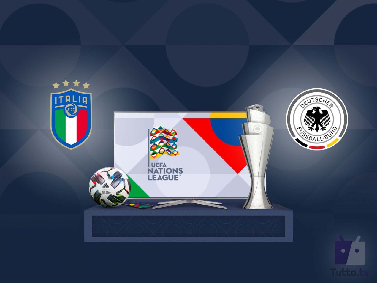 Dove vedere Italia vs Germania di UEFA Nations League
