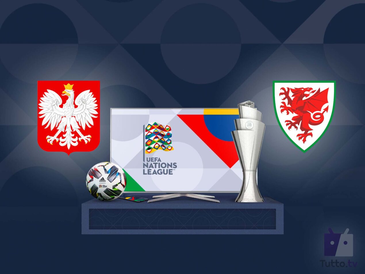 Dove vedere Polonia vs Galles di UEFA Nations League