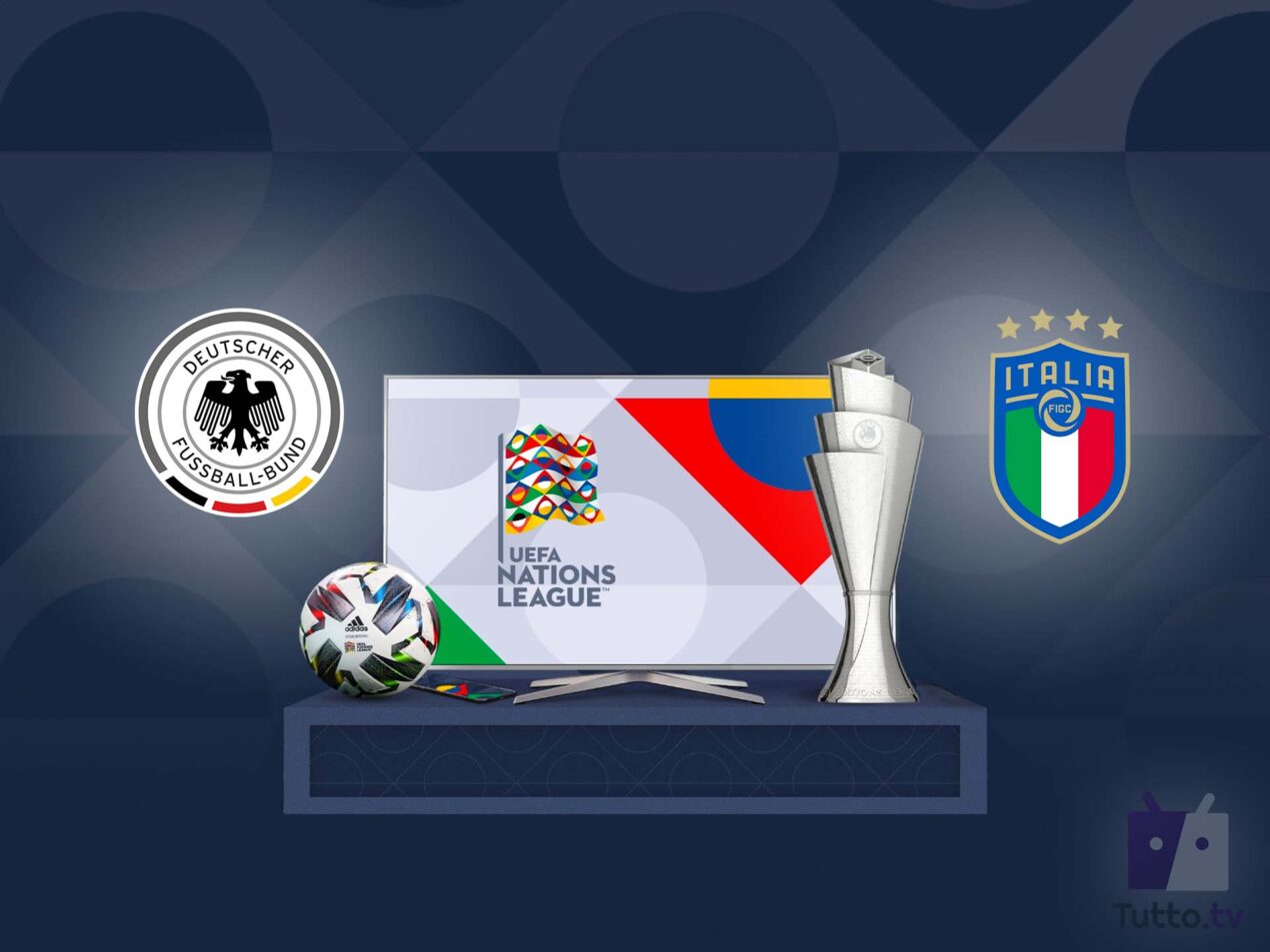 Dove vedere Germania-Italia di UEFA Nations League