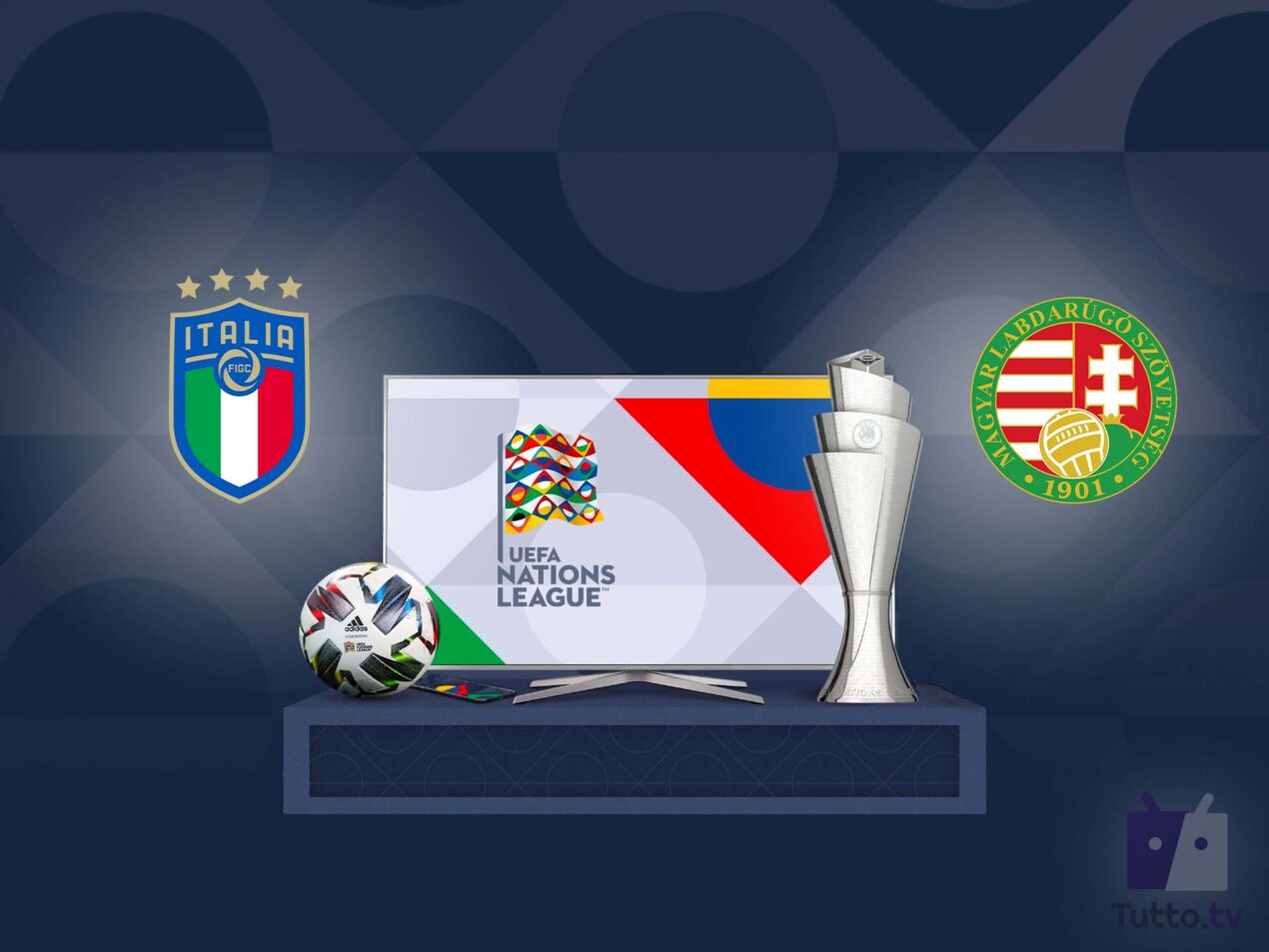 Dove vedere Italia Ungheria di UEFA Nations League