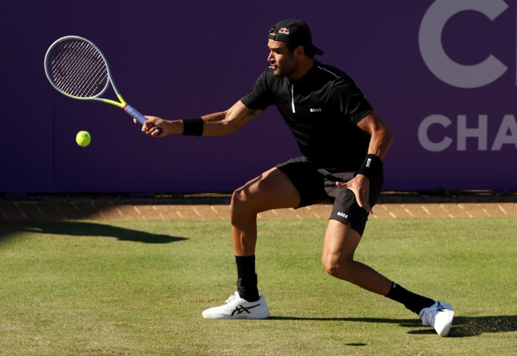 Matteo Berrettini all'ATP Queen's 2022