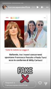 Francesca Pascale - Milly Carlucci