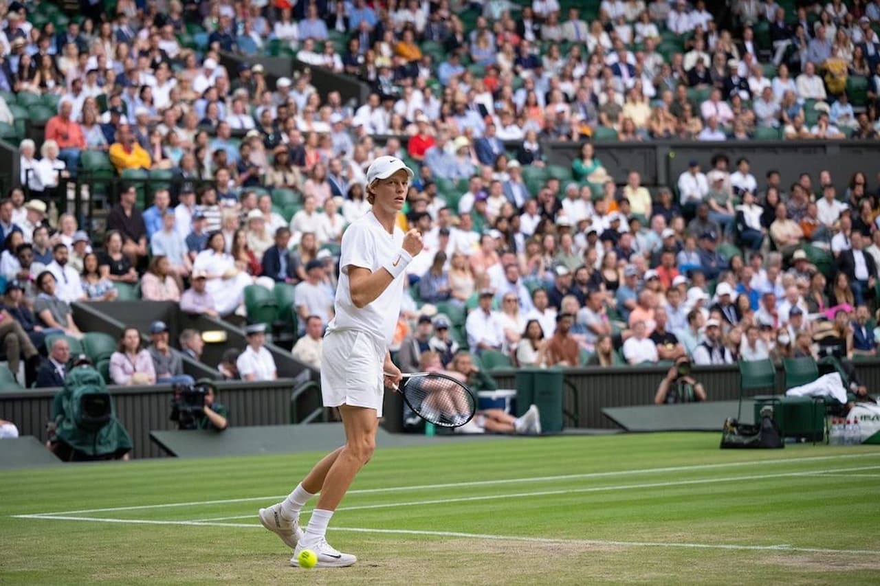 Jannik Sinner al quarto turno di Wimbledon 2022