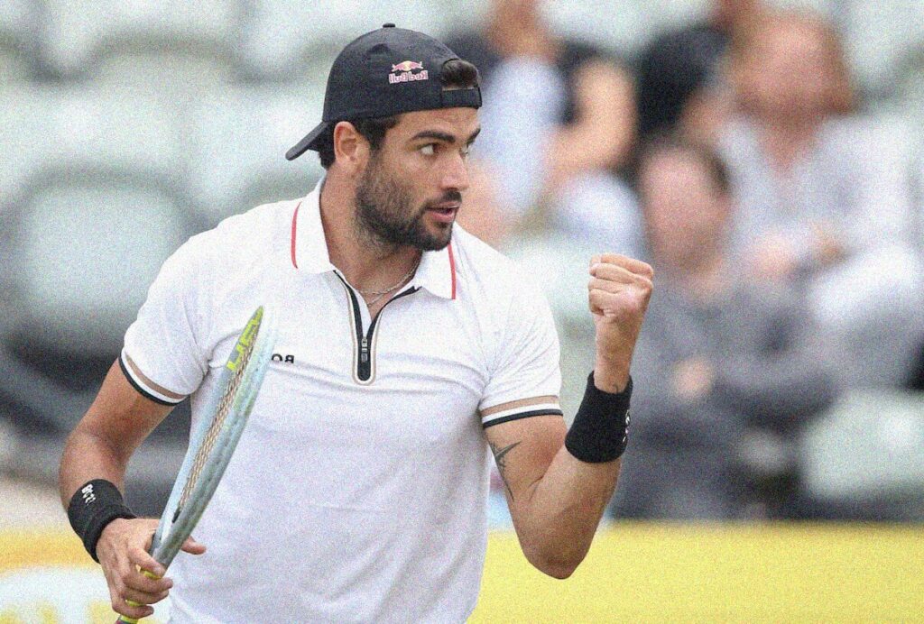 Matteo Berrettini all'ATP Gstaad 2022