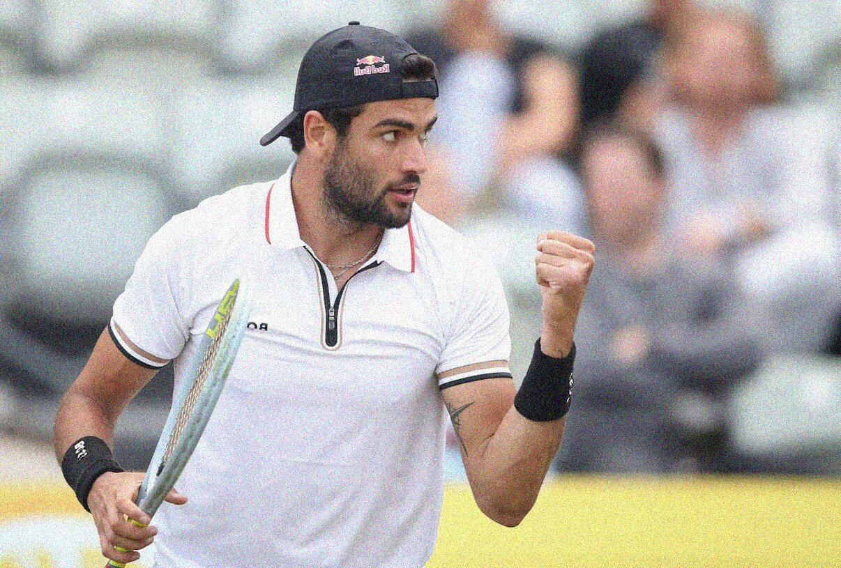 Matteo Berrettini all'ATP Gstaad 2022