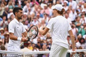 Sinner e Djokovic a Wimbledon 2022