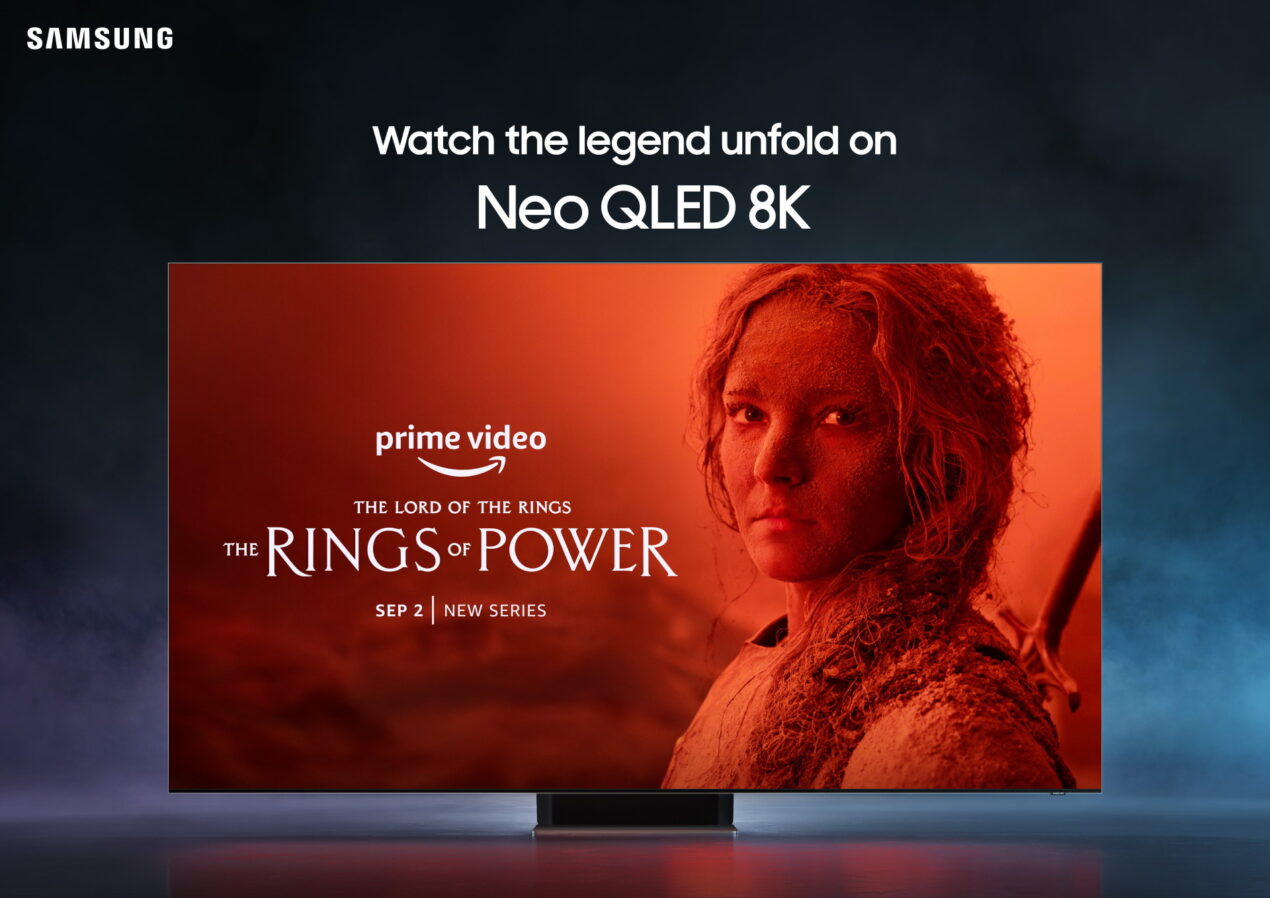 Samsung e Prime Video insieme per contenuti 8K de Gli Anelli del Potere