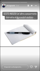 Sesto indizio GF VIP 7