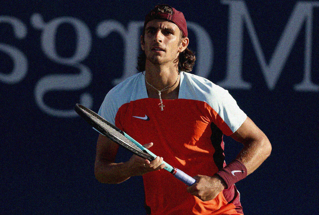 Lorenzo Musetti al primo turno dello US Open 2022