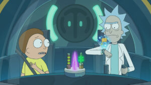 Rick and Morty nel primo episodio della sesta stagione di Rick and Morty