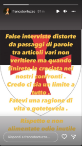 Franco Bortuzzo contro i giornalisti