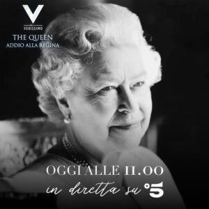 I solenni funerali della Regina in diretta tv su Canale 5