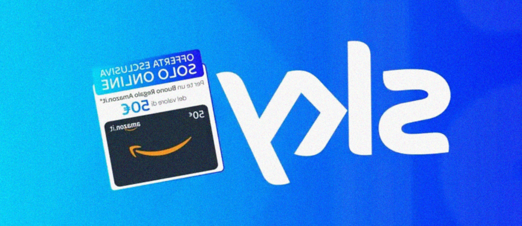 offerta Sky Sport + Sky Tv + Buono Amazon