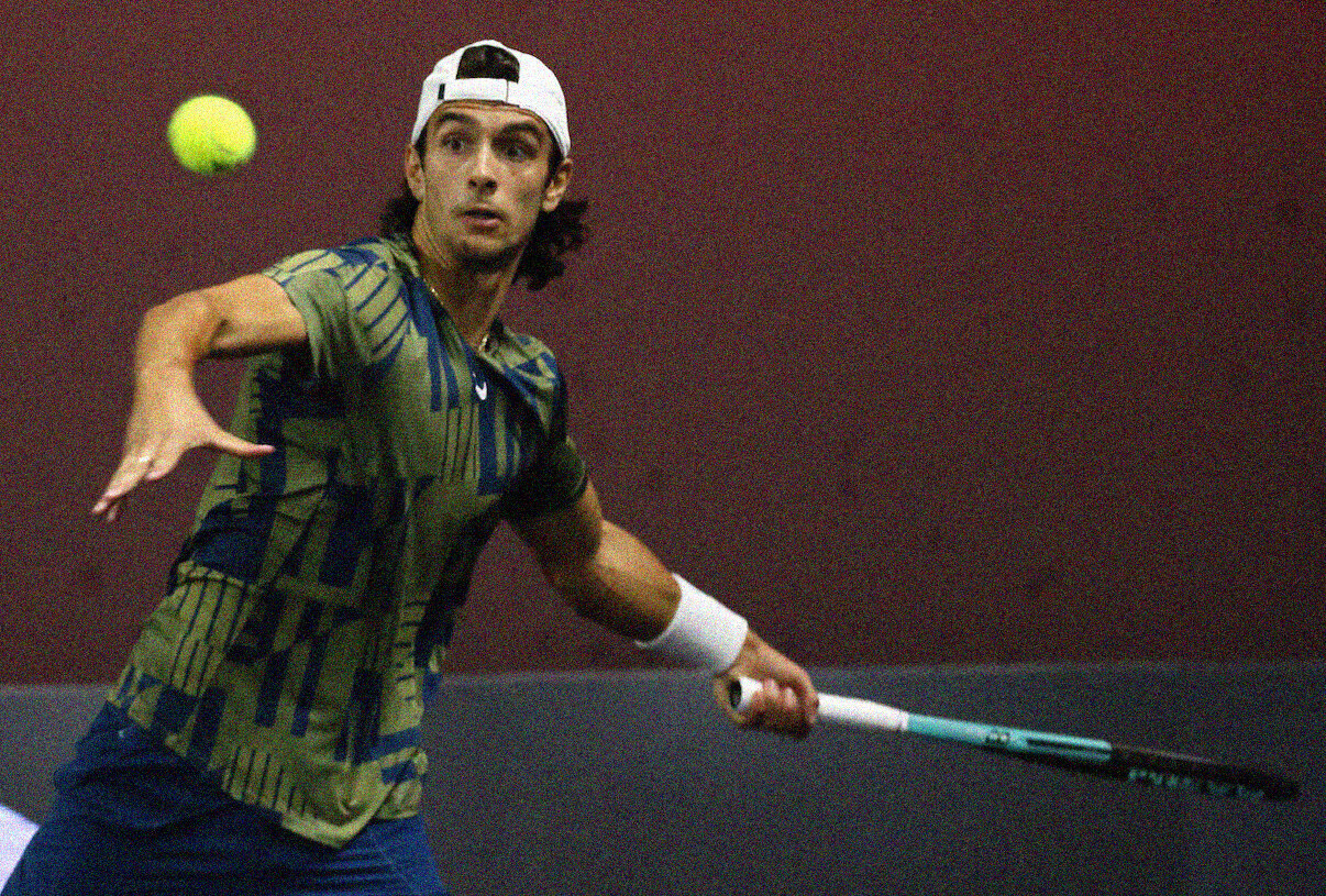 Lorenzo Musetti all'ATP Firenze 2022