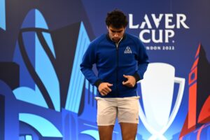 Matteo Berrettini all'edizione 2022 della Laver Cup