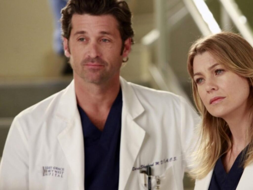 Grey's Anatomy- Patrick Dempsey- Ellen Pompeo