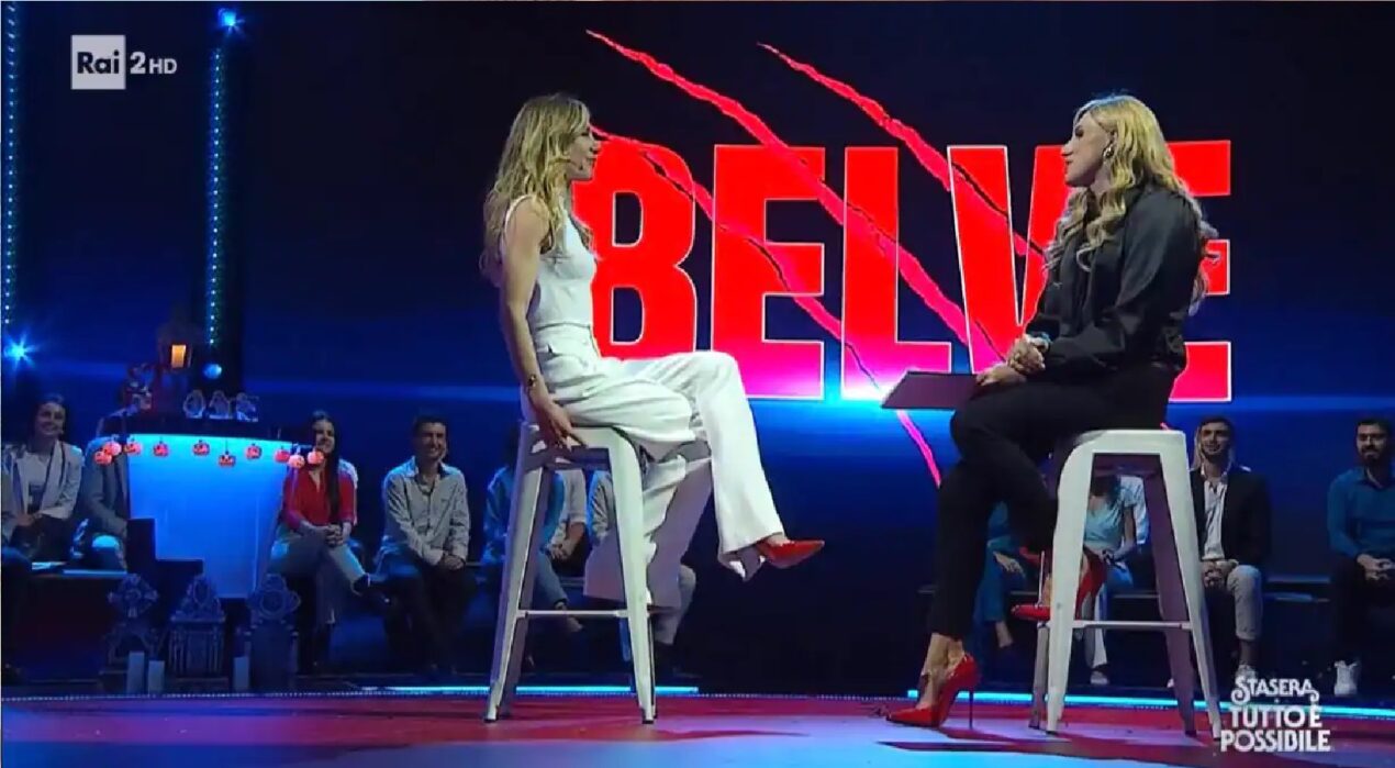 Vincenzo De Lucia imita Francesca Fagnani, la reazione di lei