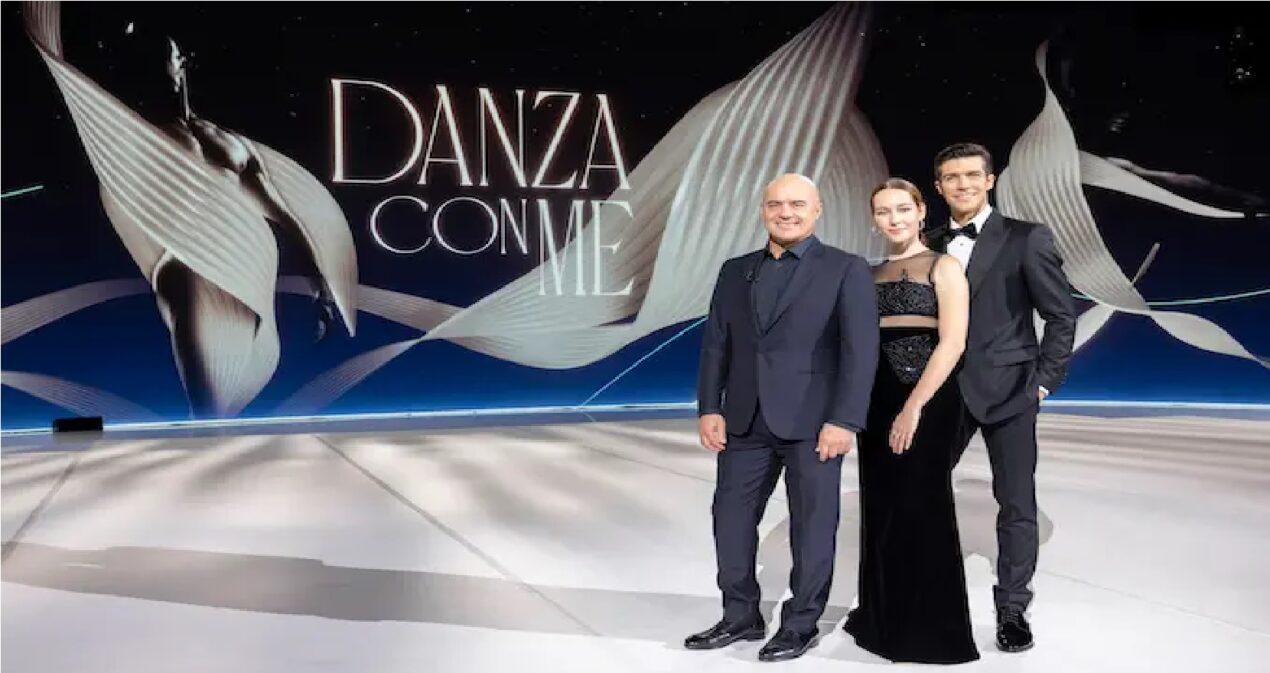 Luca Zingaretti e Cristiana Capotondi inaugurano il 2023 con Danza con Me
