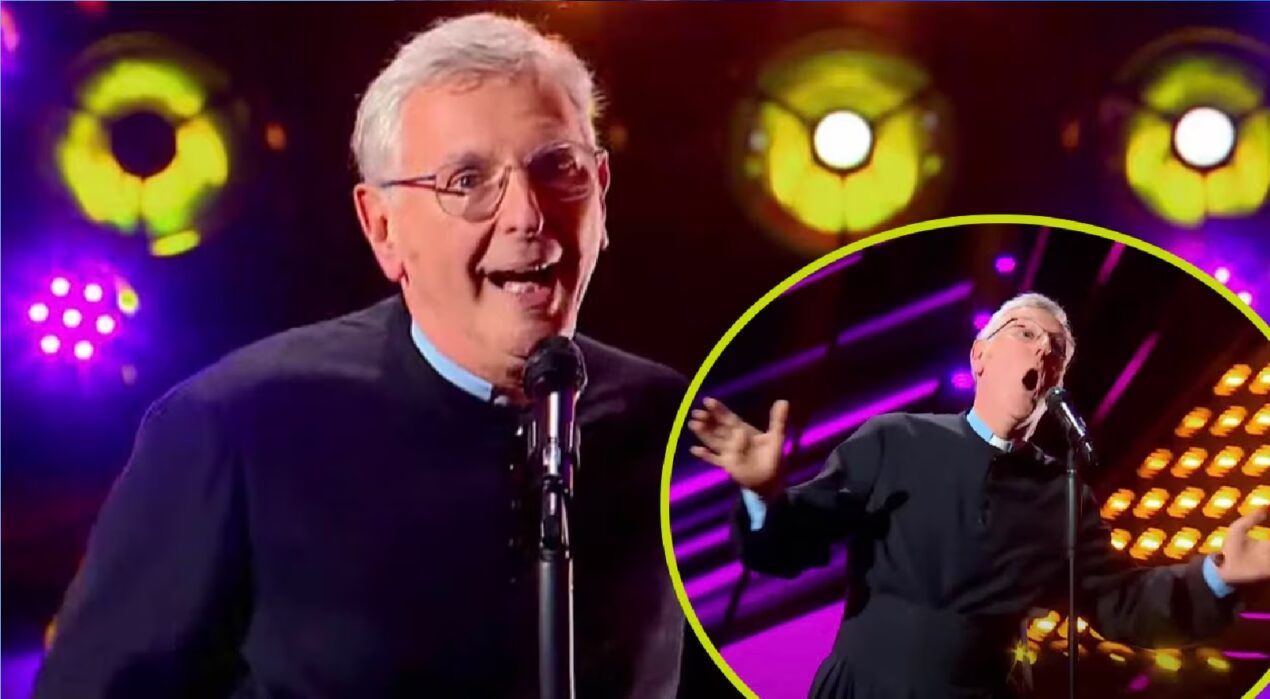 Don Bruno, l’uomo con la tunica a The Voice Senior: la reazione dei giudici