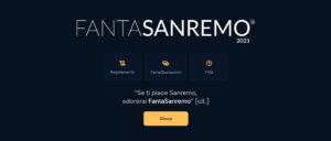 fantasanremo 2023 homepage