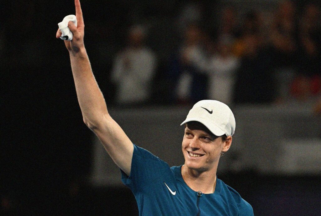 jannik sinner al secondo turno dell'australian open