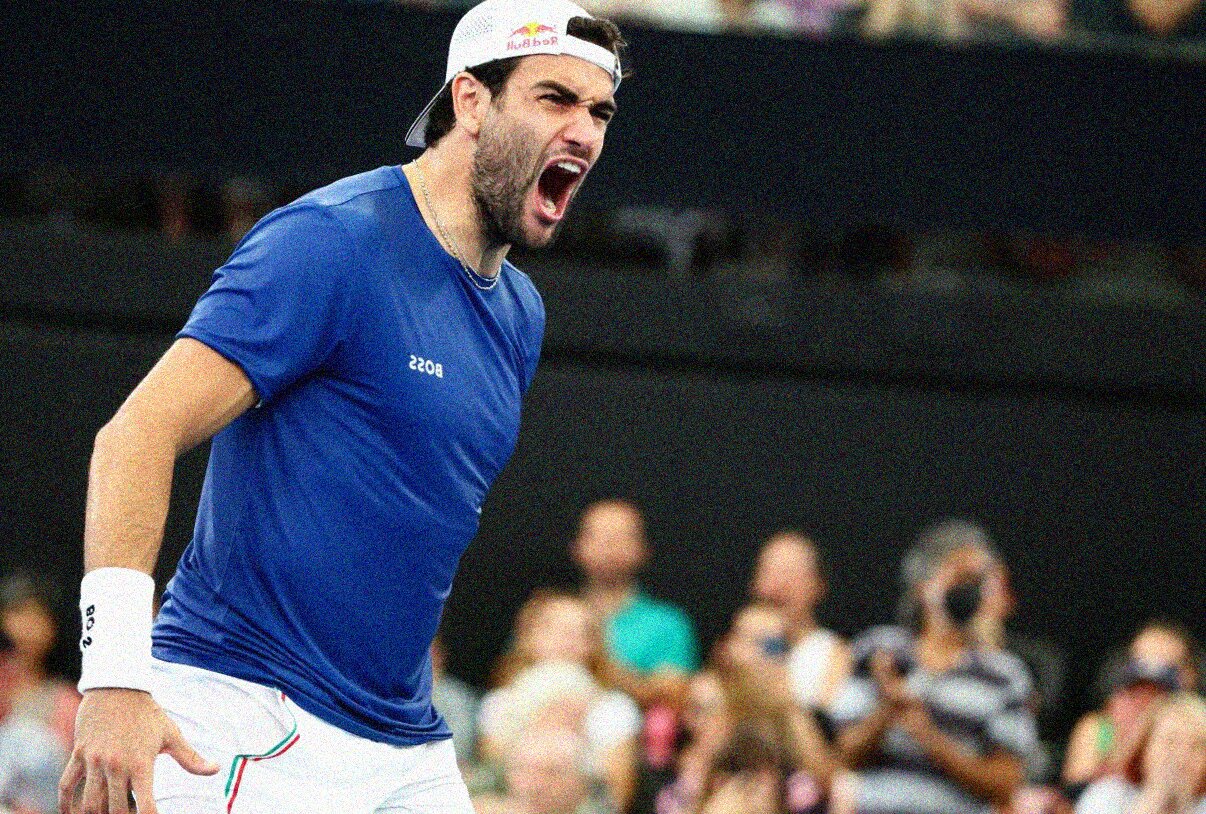 United Cup 2023 Matteo Berrettini vs Brasile
