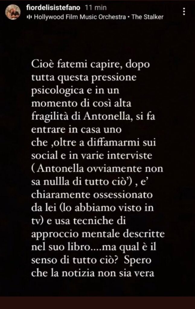 Stefano Fiordelisi contro ingresso Gianluca Benincasa