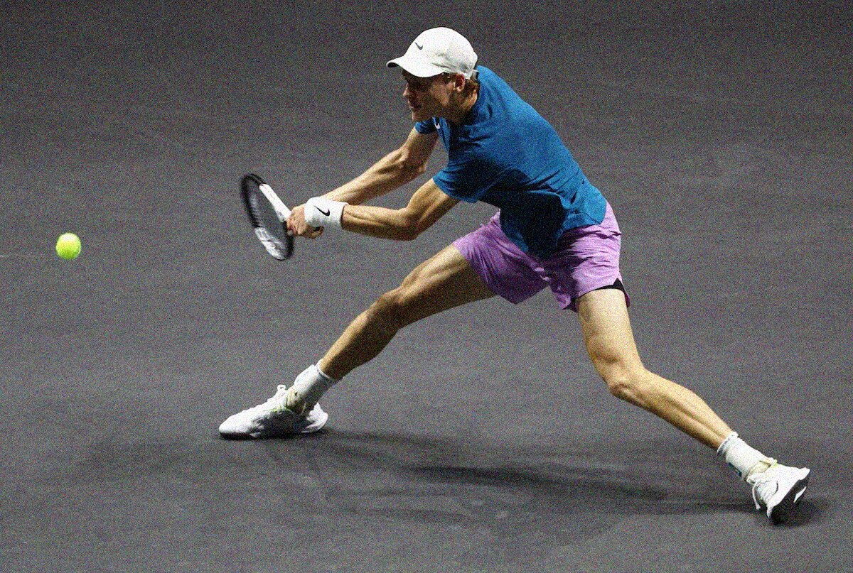 jannik sinner in finale all'atp rotterdam 2023