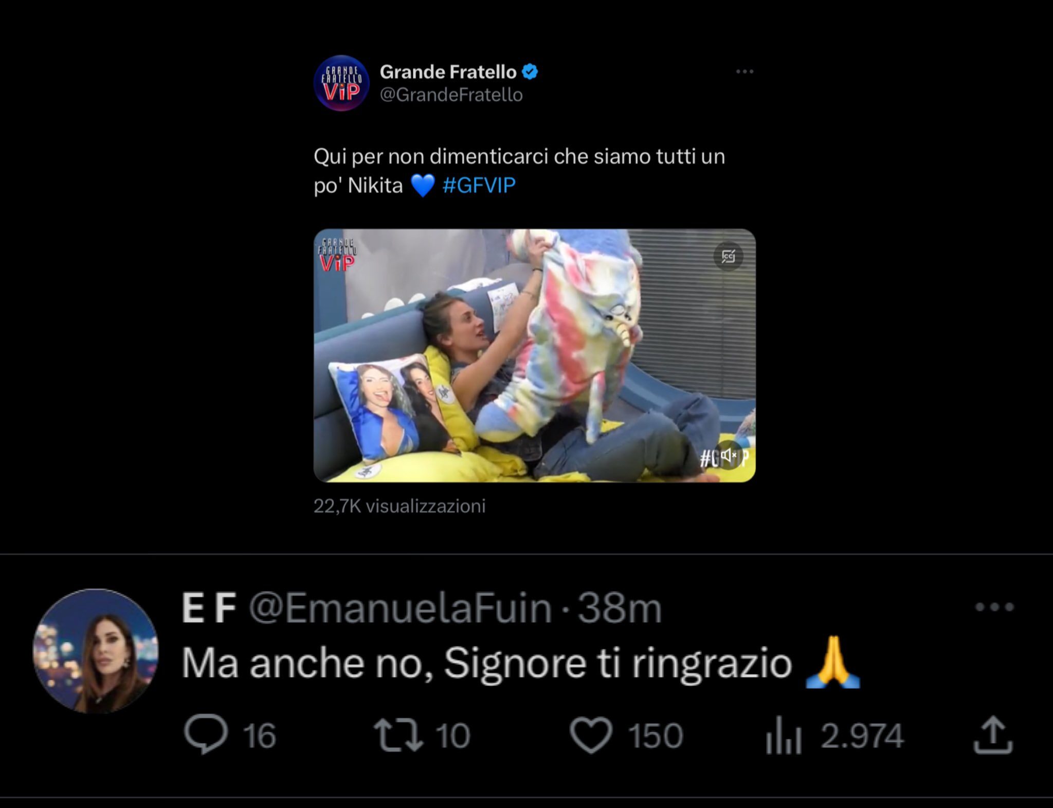 mamma di Tavassi contro Nikita Pelizon