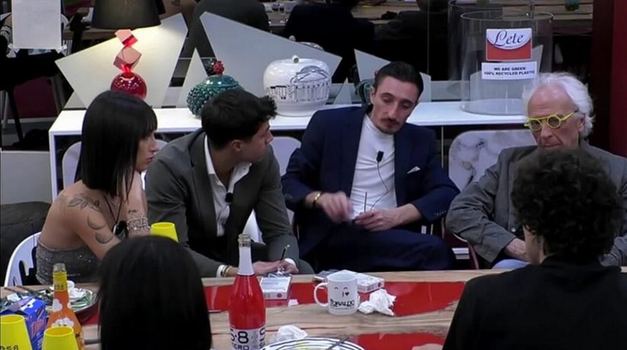 Giampiero Mughini smonta Letizia Petris al GF: cosa non torna su Andrea e Paolo