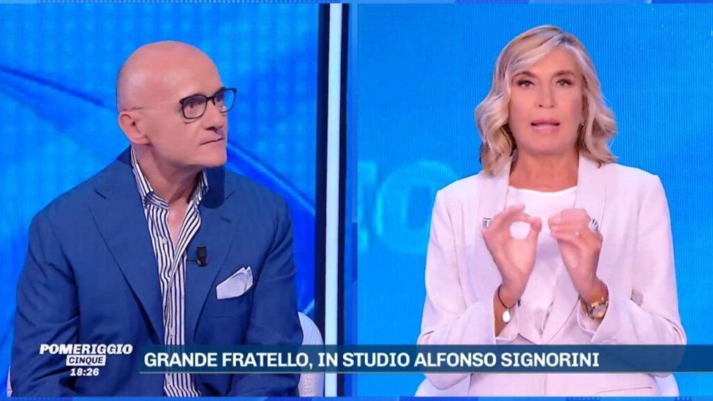 Grande Fratello Pomeriggio 5 Berlusconi