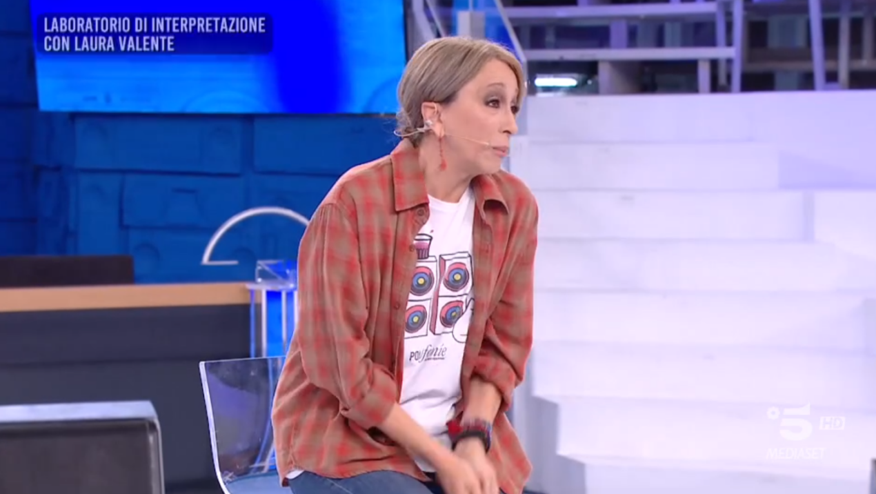 I cantanti a lezione di interpretazione con Laura Valente, la mamma di Angelina