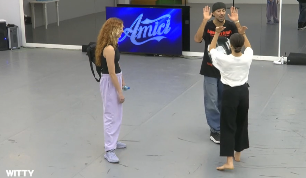 Sofia, la ballerina a lezione di voguing con La B. Fujiko