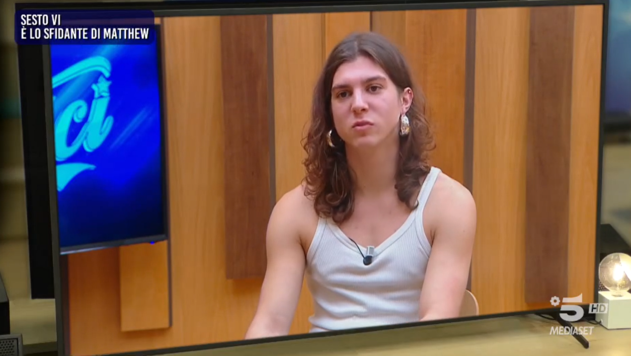 Sesto VI, lo sfidante di Matthew: "Mi piace Mew tantissimo"