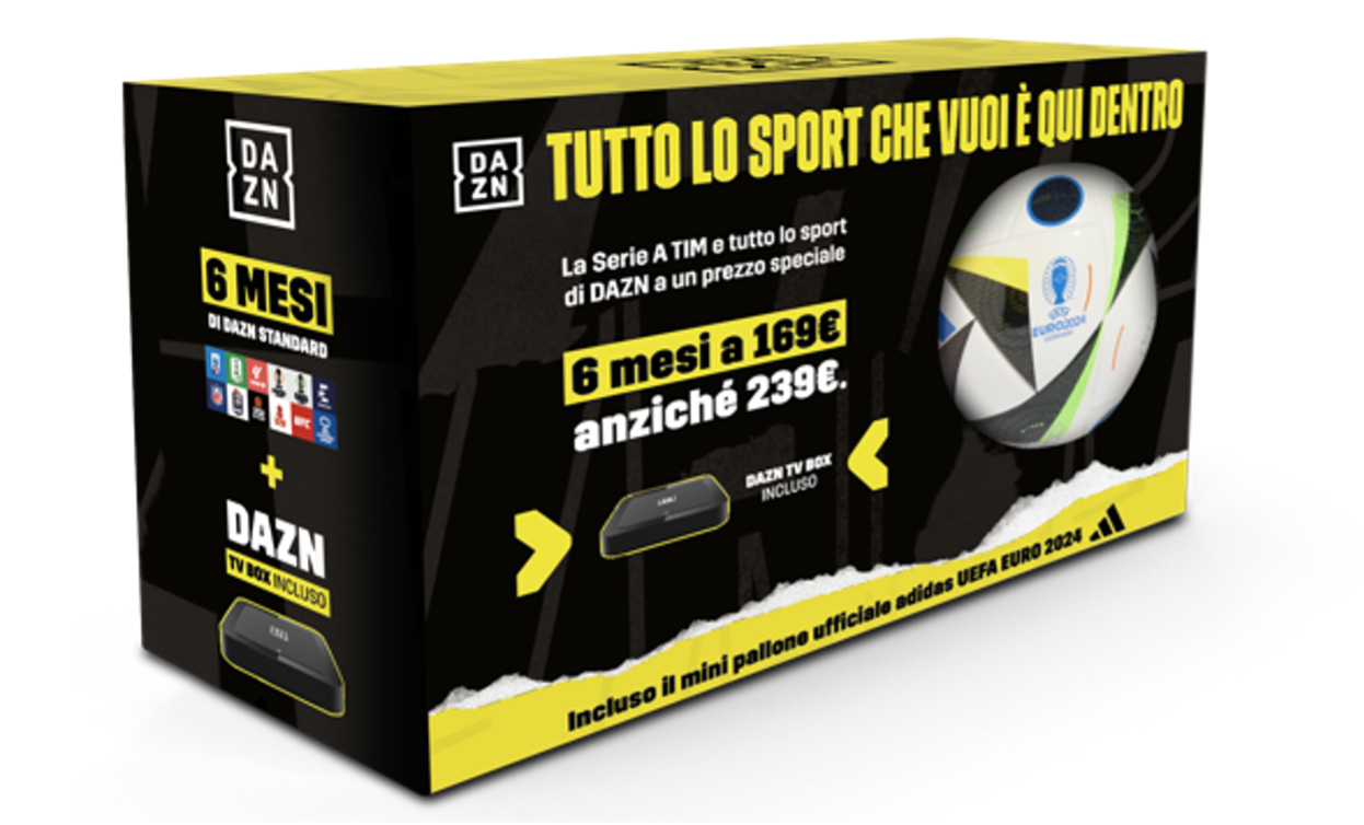 DAZN Christmas Box il regalo sportivo per il Natale