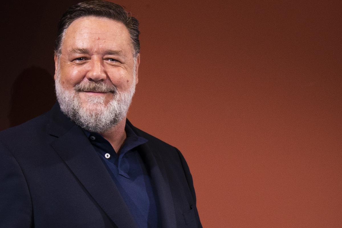 Russell Crowe ospite della terza serata del Festival di Sanremo 2024