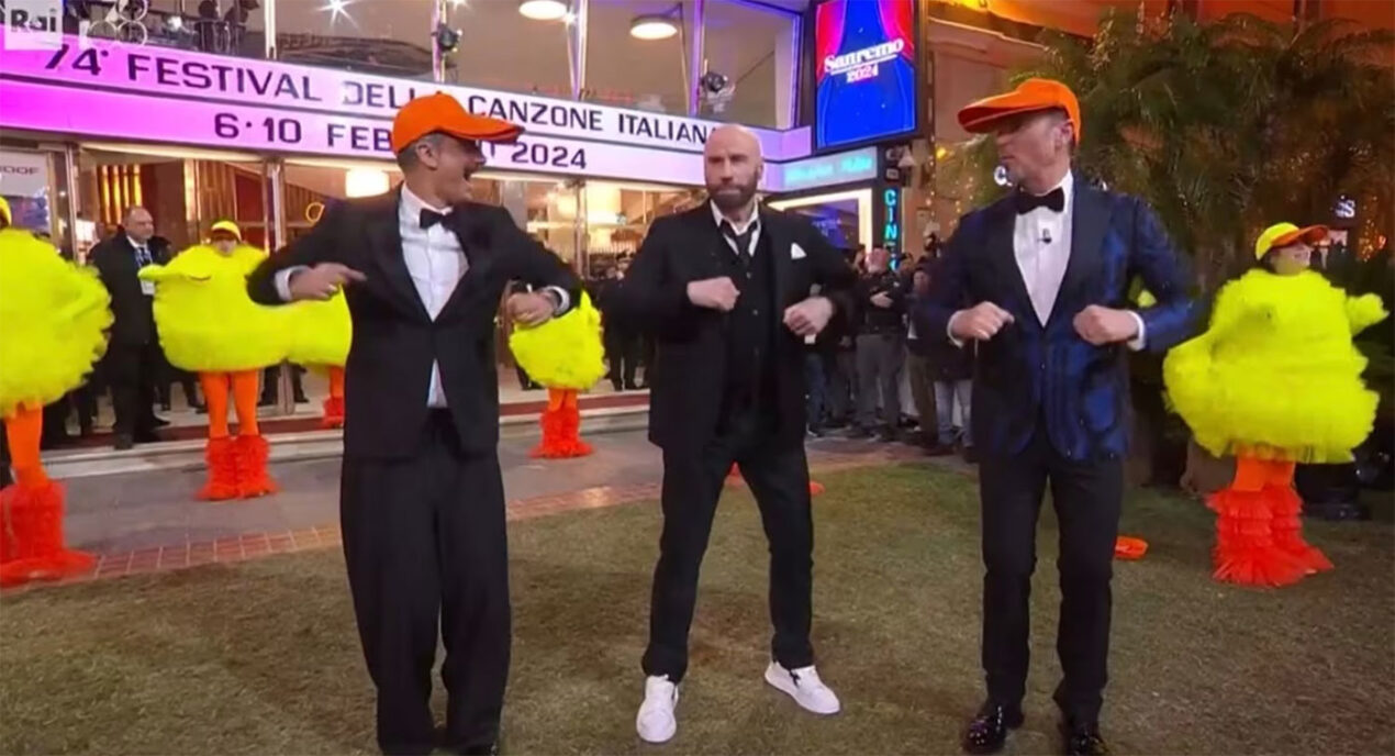 Sanremo 2024: la gag del Ballo del Qua Qua fa discutere