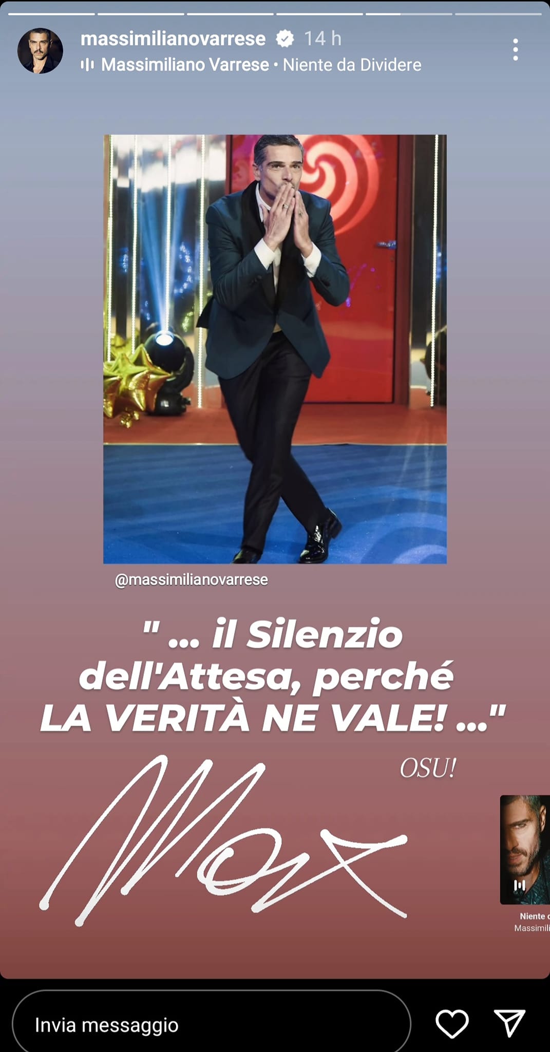 Massimiliano Varrese rompe il silenzio dopo lo scontro con Josh: ecco che ha detto