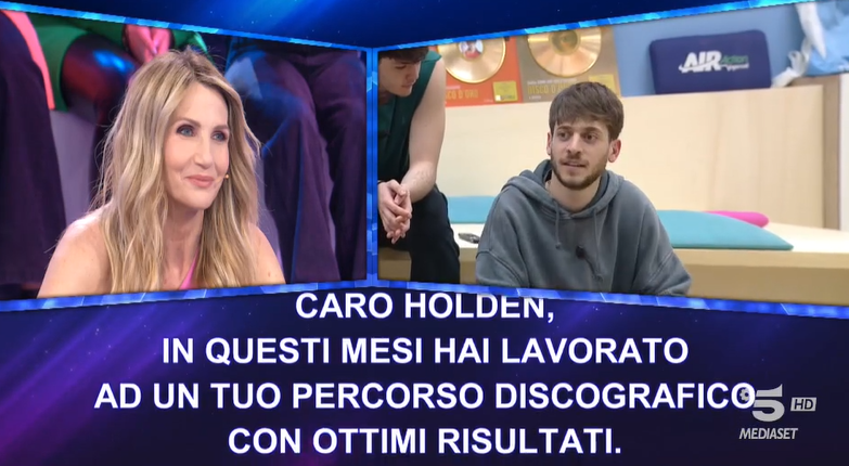 Holden canterà e ballerà con Francesca Tocca? “Con lei impossibile, ora capisco i ballerini”