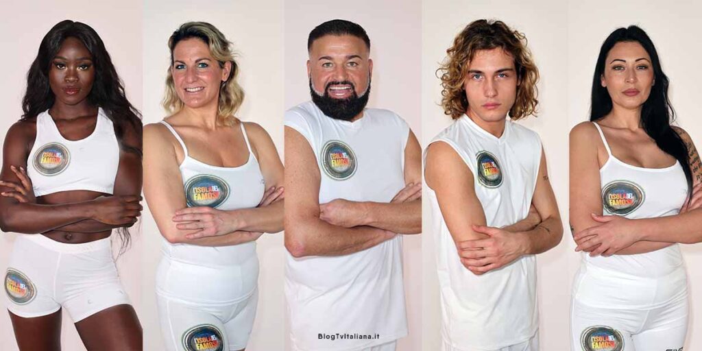 Isola dei Famosi concorrente parrucche