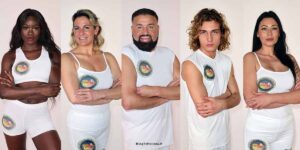 Isola dei Famosi concorrente parrucche
