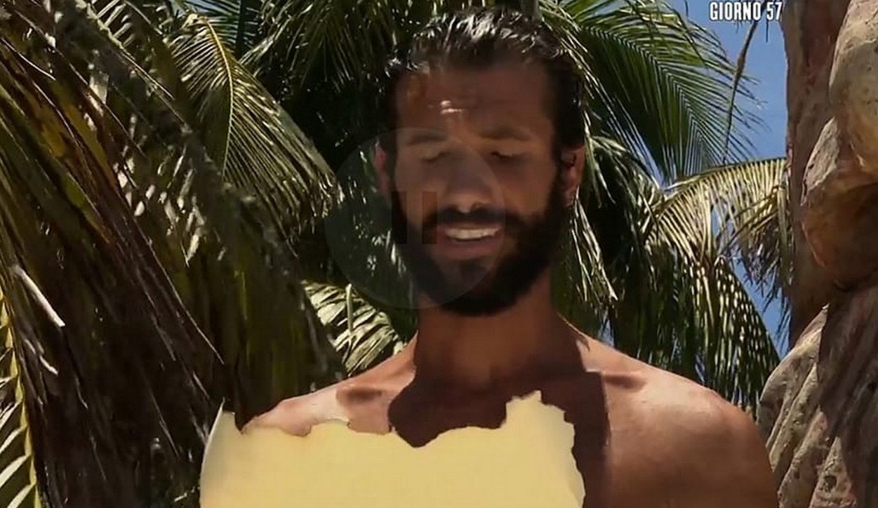 Ultima sfida per i concorrenti dell'Isola dei Famosi, Samuel Peron su di giri