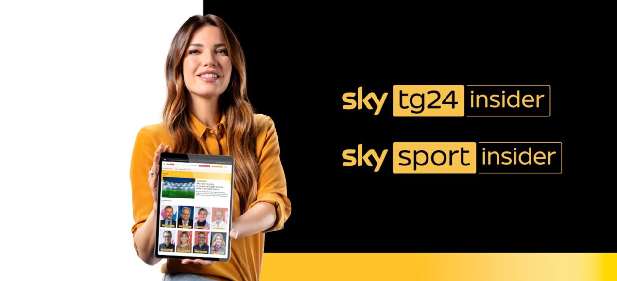 Sky presenta Sky TG24 Insider e Sky Sport Insider