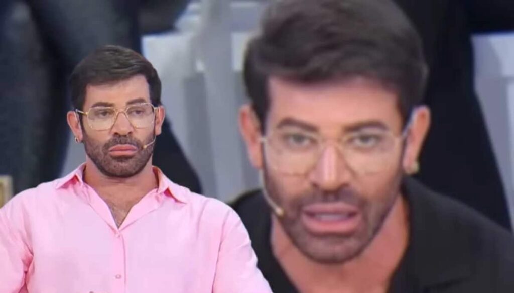 Gianni Sperti preoccupato in vacanza