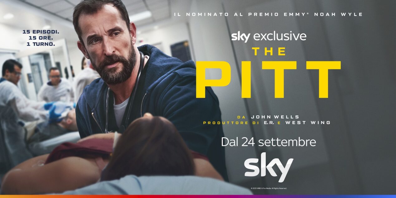 The Pitt: l'erede di E.R. con Noah Wyle arriva su Sky e NOW