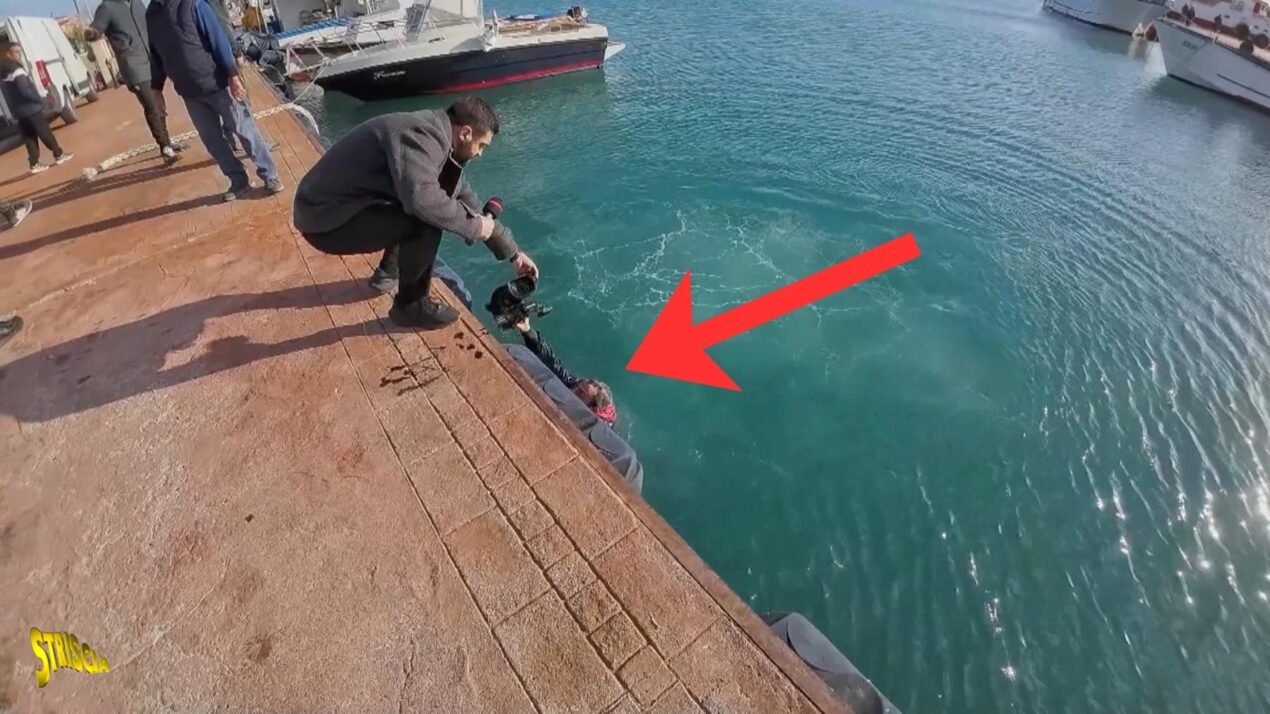 Striscia la Notizia aggredita: cosa è successo al porto di Cirò Marina