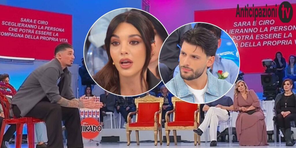 Rissa sfiorata dopo puntata UeD