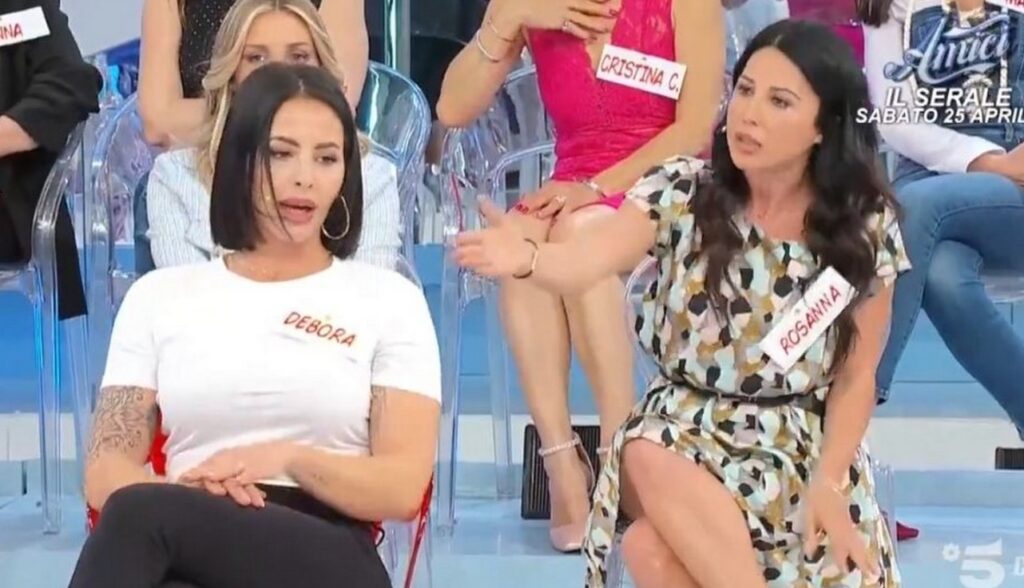 Rosanna retroscena Alessio UeD