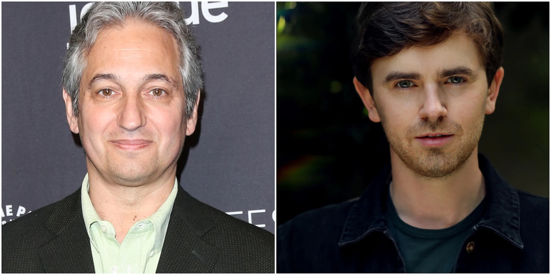 David Shore and Freddie Highmore