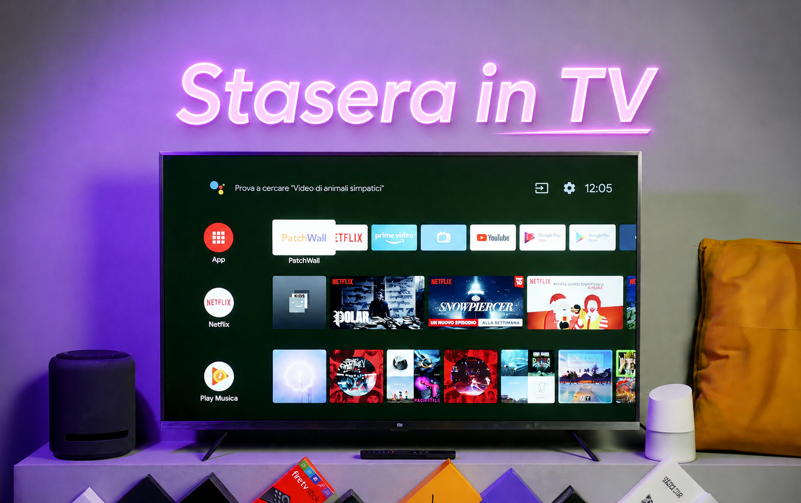 Stasera in TV: programmazione su Rai, Mediaset e gli altri canali